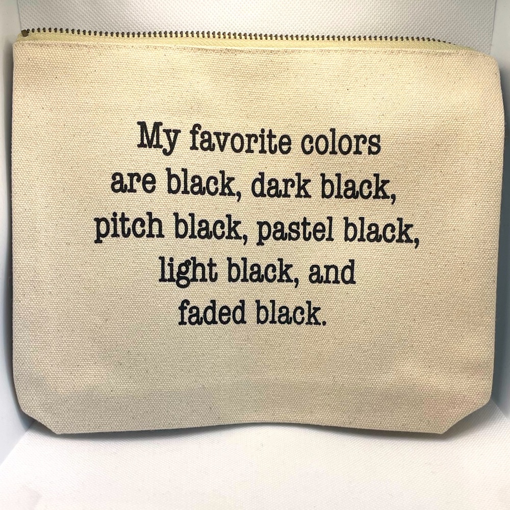 Zipper Pouch NWOT